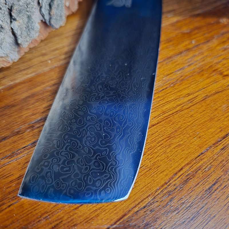 Forged Nakiri Knife Image 5