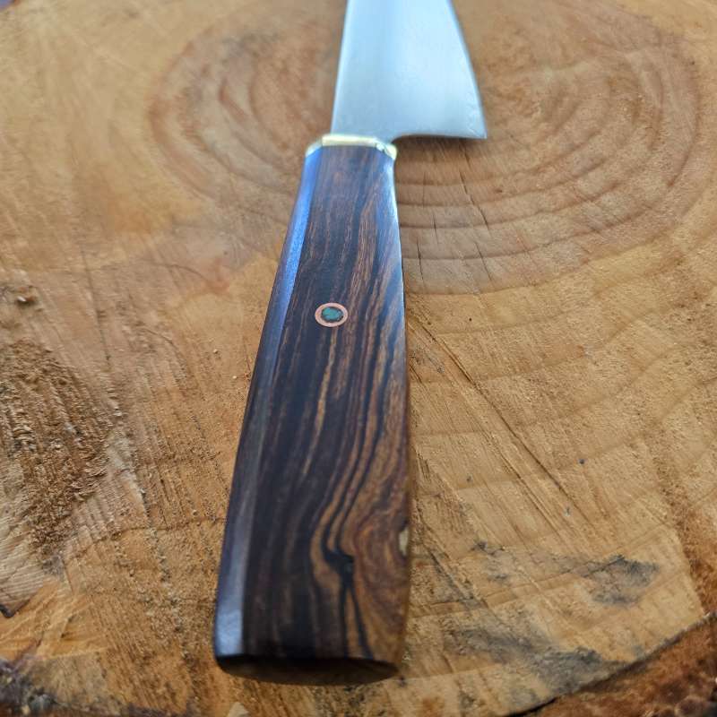 Forged Damascus Chefs knife Image 4