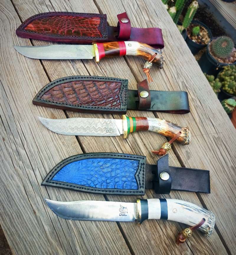 Damascus Steel Hunting knives Image 2