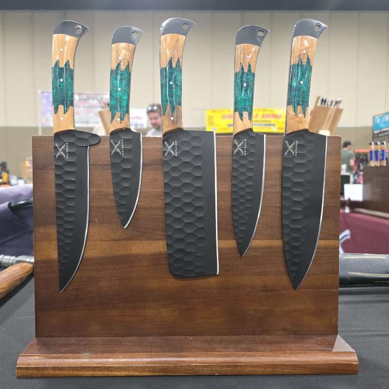 El Matator Damascus Steel Cooking Knife Set Image 3