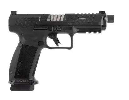Canik METE SFT Pro Striker Fire Full Size 5" Threaded Barrel 1/2X28 Matte Black Finish Image 1
